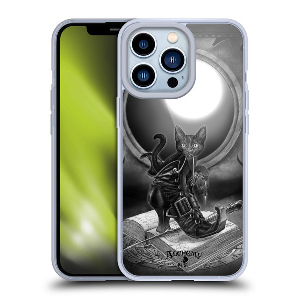 Alchemy Gothic Cats Midnight Mischief Soft Gel Case for Apple iPhone 13 Pro