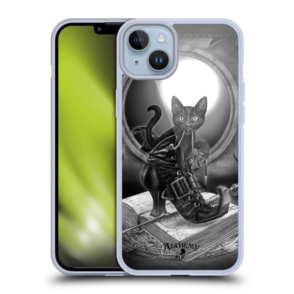 Alchemy Gothic Cats Midnight Mischief Soft Gel Case for Apple iPhone 14 Plus