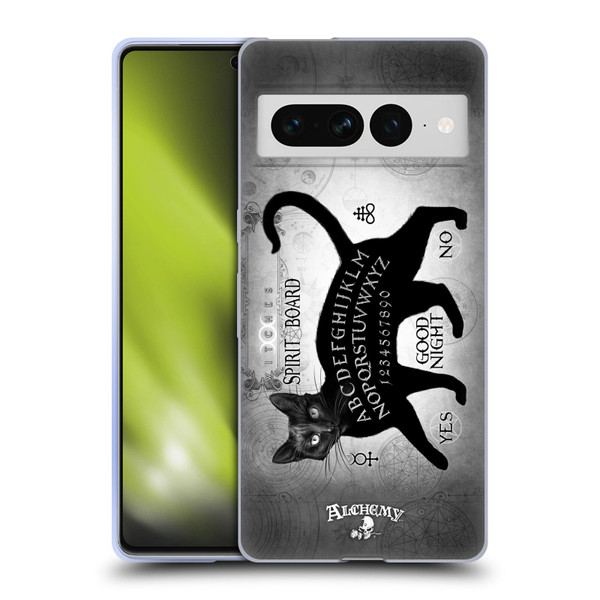 Alchemy Gothic Cats Black Cat Spirit Board Soft Gel Case for Google Pixel 7 Pro