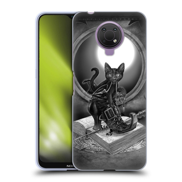 Alchemy Gothic Cats Midnight Mischief Soft Gel Case for Nokia G10