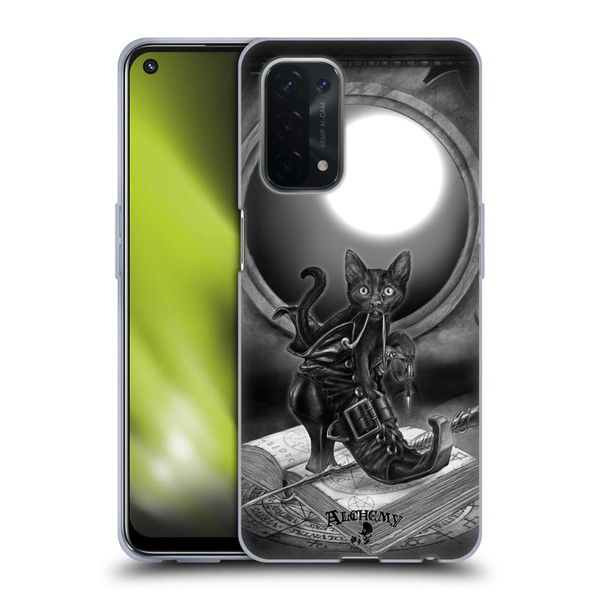 Alchemy Gothic Cats Midnight Mischief Soft Gel Case for OPPO A54 5G