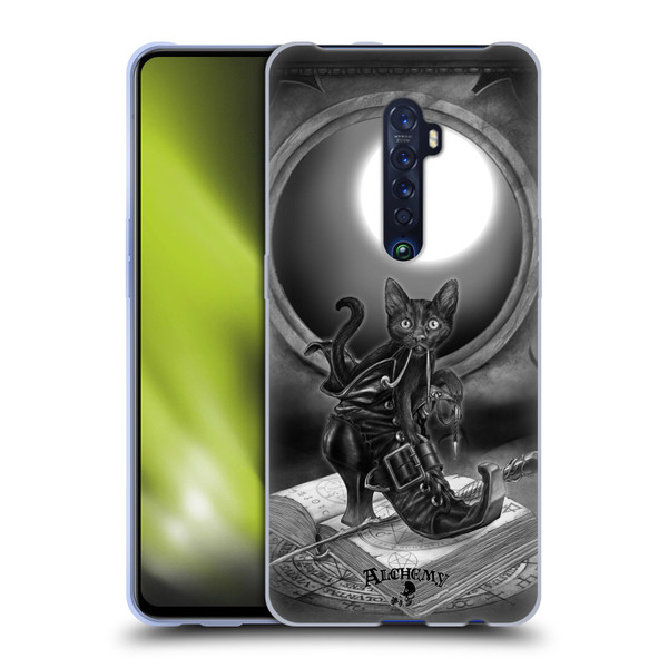 Alchemy Gothic Cats Midnight Mischief Soft Gel Case for OPPO Reno 2