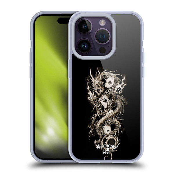 Alchemy Gothic Dragon Imperial Soft Gel Case for Apple iPhone 14 Pro