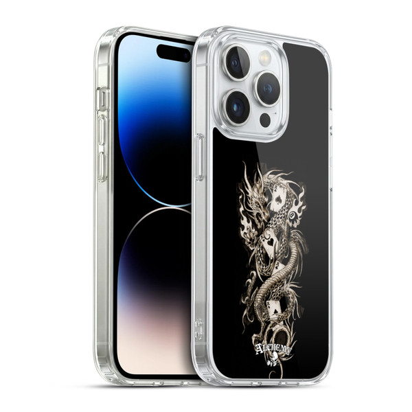 Alchemy Gothic Dragon Imperial Soft Gel Case for Apple iPhone 14 Pro & MagSafe