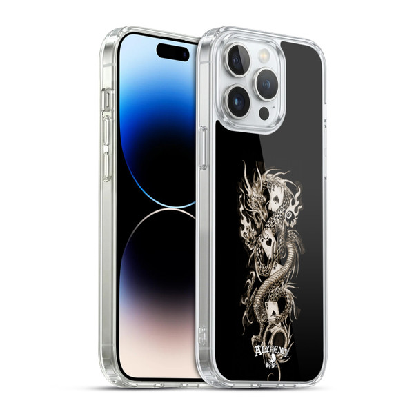 Alchemy Gothic Dragon Imperial Soft Gel Case for Apple iPhone 14 Pro Max & MagSafe