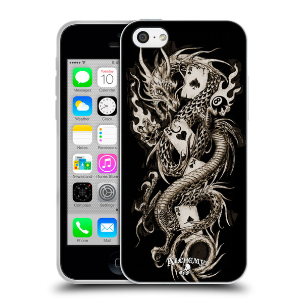 Alchemy Gothic Dragon Imperial Soft Gel Case for Apple iPhone 5c
