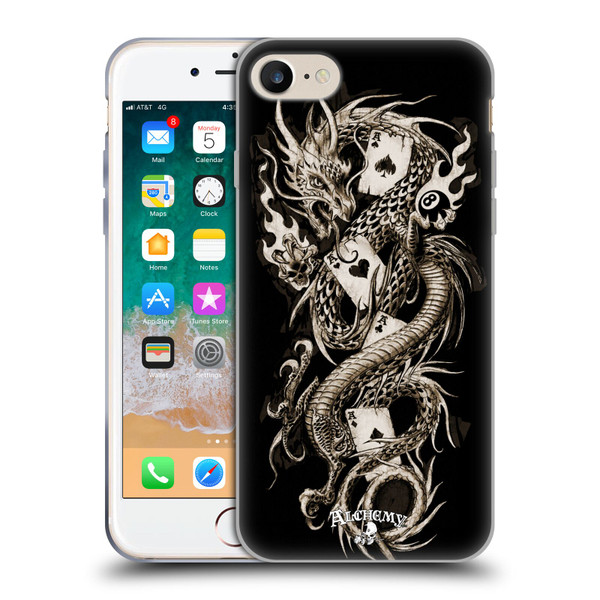 Alchemy Gothic Dragon Imperial Soft Gel Case for Apple iPhone 7 / 8 / SE 2020 & 2022