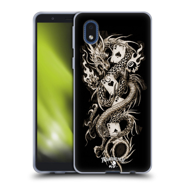 Alchemy Gothic Dragon Imperial Soft Gel Case for Samsung Galaxy A01 Core (2020)