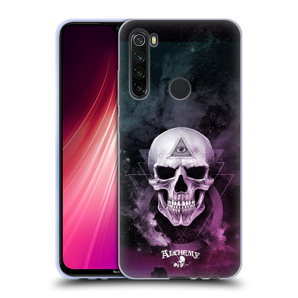 Alchemy Gothic Skull The Void Geometric Soft Gel Case for Xiaomi Redmi Note 8T
