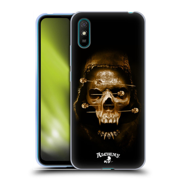 Alchemy Gothic Skull Death Fetish Soft Gel Case for Xiaomi Redmi 9A / Redmi 9AT