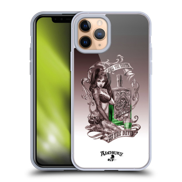 Alchemy Gothic Woman Devil's Green Dew Soft Gel Case for Apple iPhone 11 Pro
