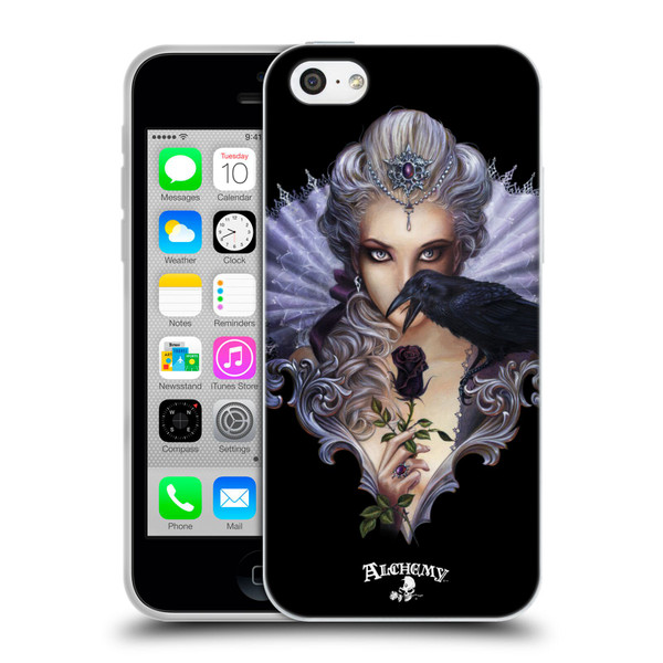 Alchemy Gothic Woman Ravenous Soft Gel Case for Apple iPhone 5c