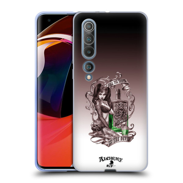 Alchemy Gothic Woman Devil's Green Dew Soft Gel Case for Xiaomi Mi 10 5G / Mi 10 Pro 5G