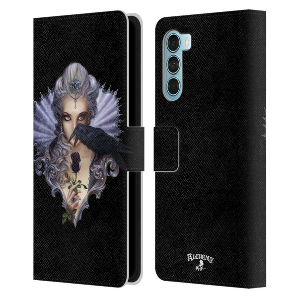 Alchemy Gothic Woman Ravenous Leather Book Wallet Case Cover For Motorola Edge S30 / Moto G200 5G