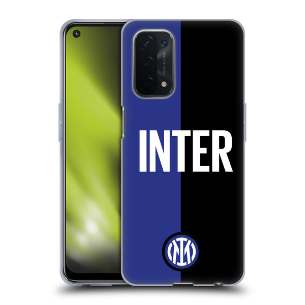Fc Internazionale Milano Badge Inter Milano Logo Soft Gel Case for OPPO A54 5G