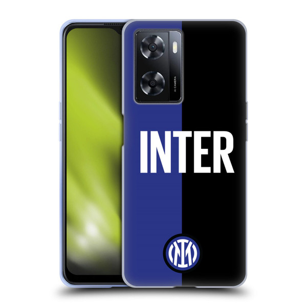Fc Internazionale Milano Badge Inter Milano Logo Soft Gel Case for OPPO A57s