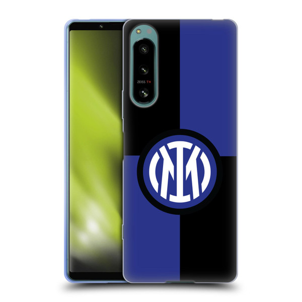 Fc Internazionale Milano Badge Flag Soft Gel Case for Sony Xperia 5 IV