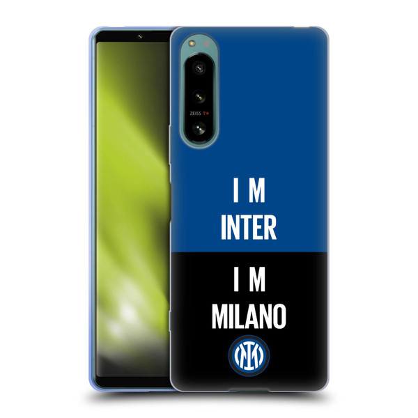 Fc Internazionale Milano Logo Inter Milano Soft Gel Case for Sony Xperia 5 IV