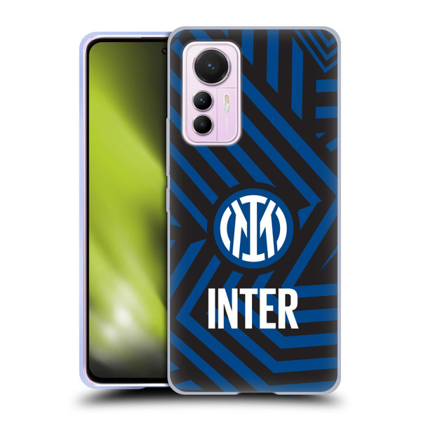 Fc Internazionale Milano Patterns Abstract 1 Soft Gel Case for Xiaomi 12 Lite