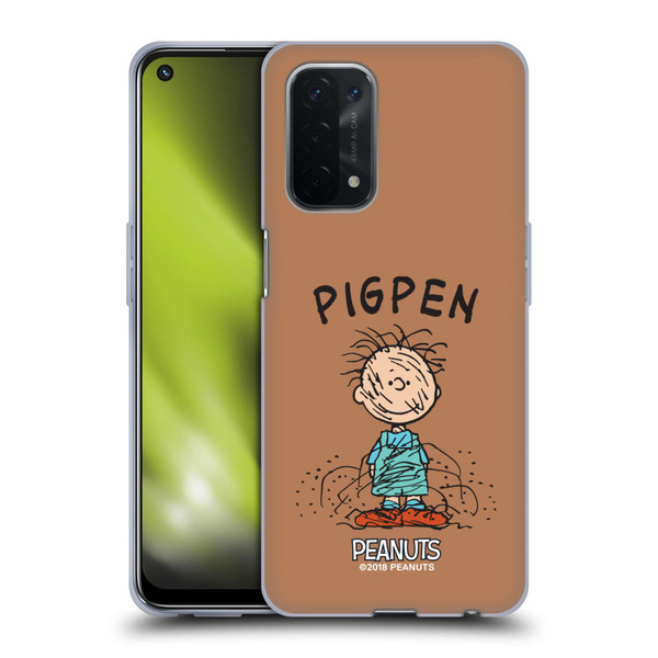 Peanuts Characters Pigpen Soft Gel Case for OPPO A54 5G