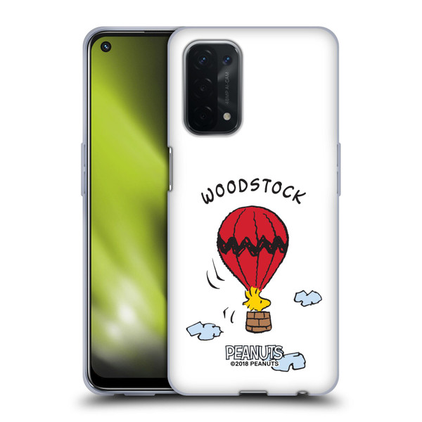 Peanuts Characters Woodstock Soft Gel Case for OPPO A54 5G