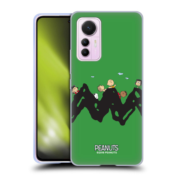 Peanuts Characters Group Soft Gel Case for Xiaomi 12 Lite
