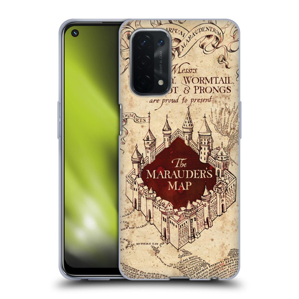 Harry Potter Prisoner Of Azkaban II The Marauder's Map Soft Gel Case for OPPO A54 5G