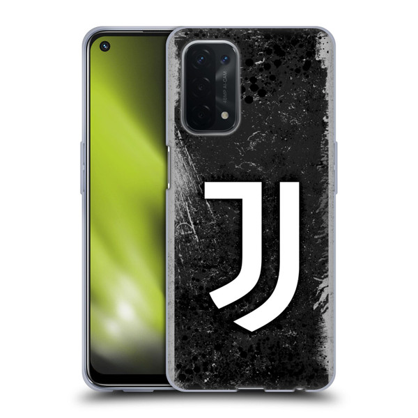 Juventus Football Club Art Distressed Logo Soft Gel Case for OPPO A54 5G
