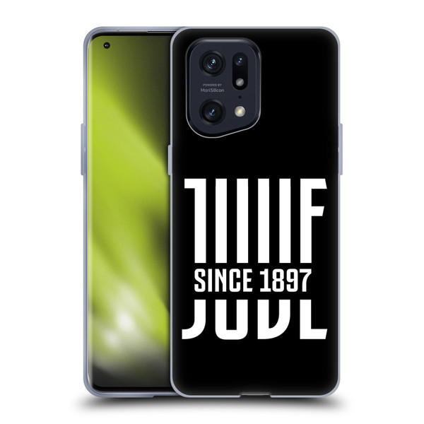 Juventus Football Club History Since 1897 Soft Gel Case for OPPO Find X5 Pro