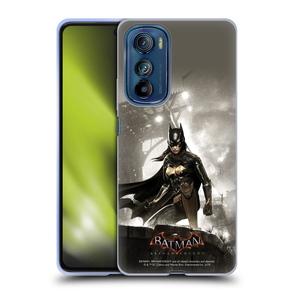 Batman Arkham Knight Characters Batgirl Soft Gel Case for Motorola Edge 30