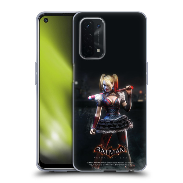 Batman Arkham Knight Characters Harley Quinn Soft Gel Case for OPPO A54 5G