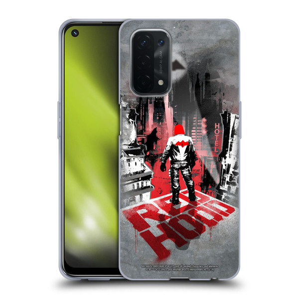 Batman Arkham Knight Graphics Red Hood Soft Gel Case for OPPO A54 5G