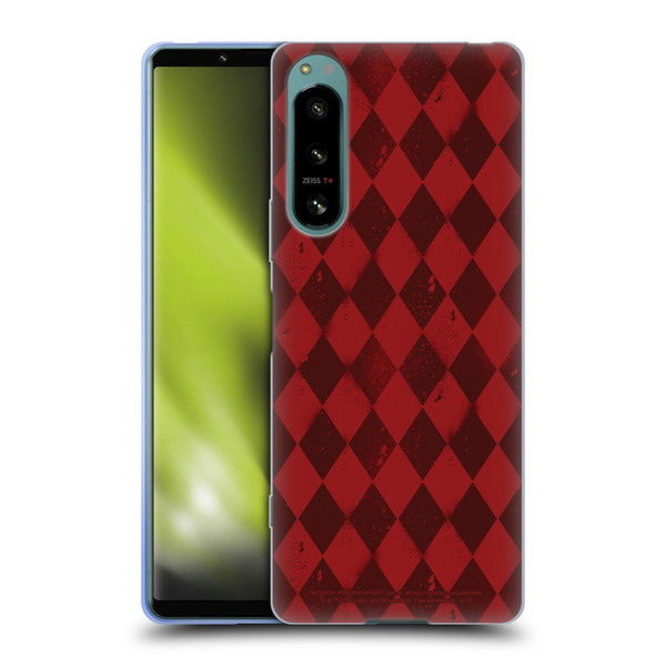 Batman Arkham Knight Graphics Harley Quinn Pattern Soft Gel Case for Sony Xperia 5 IV