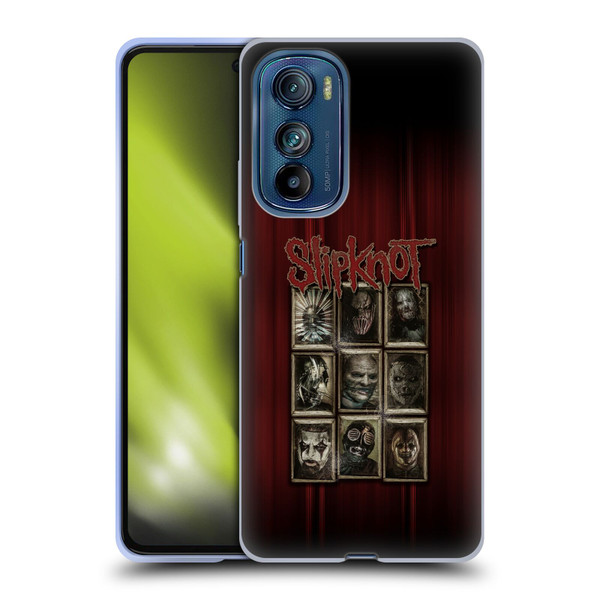 Slipknot Key Art Covered Faces Soft Gel Case for Motorola Edge 30