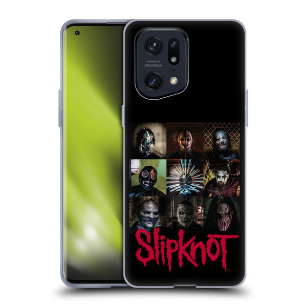 Slipknot Key Art Blocks Soft Gel Case for OPPO Find X5 Pro