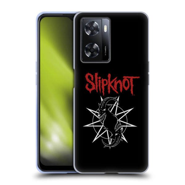 Slipknot Key Art Goat Logo Soft Gel Case for OPPO A57s