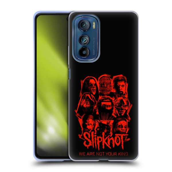 Slipknot We Are Not Your Kind Red Patch Soft Gel Case for Motorola Edge 30