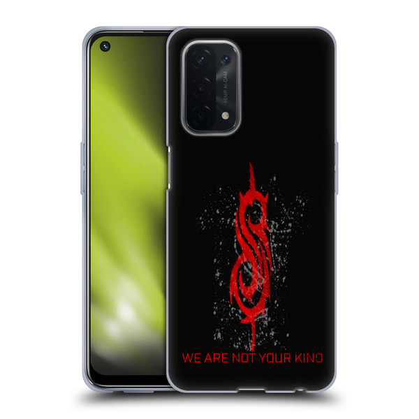 Slipknot We Are Not Your Kind Red Distressed Look Soft Gel Case for OPPO A54 5G