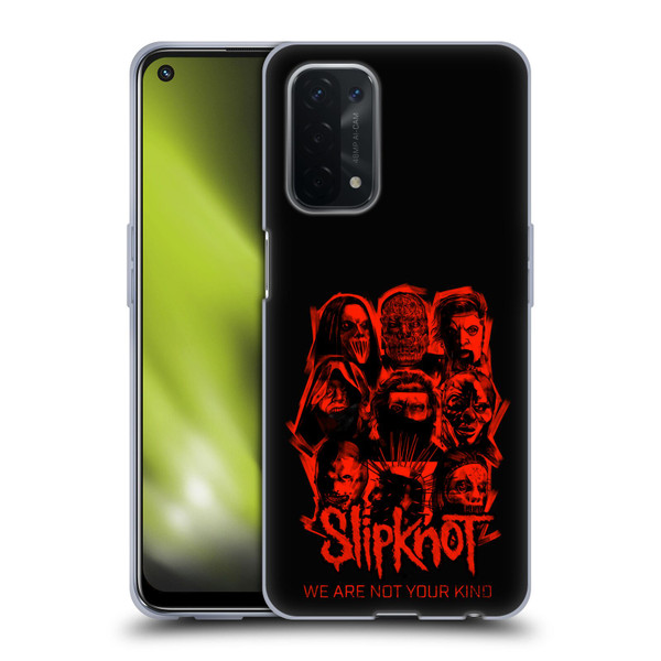 Slipknot We Are Not Your Kind Red Patch Soft Gel Case for OPPO A54 5G