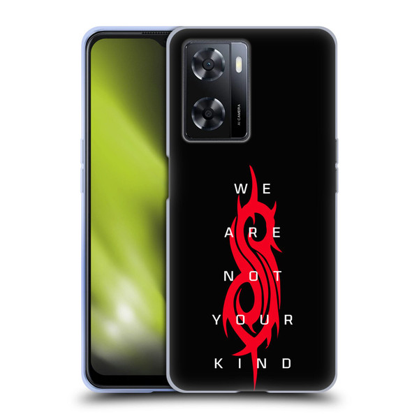 Slipknot We Are Not Your Kind Logo Soft Gel Case for OPPO A57s