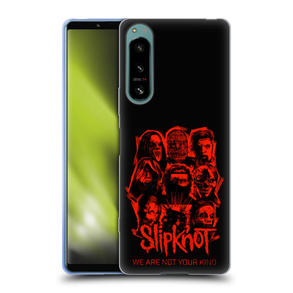 Slipknot We Are Not Your Kind Red Patch Soft Gel Case for Sony Xperia 5 IV
