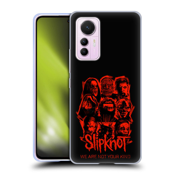 Slipknot We Are Not Your Kind Red Patch Soft Gel Case for Xiaomi 12 Lite