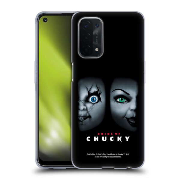Bride of Chucky Key Art Poster Soft Gel Case for OPPO A54 5G