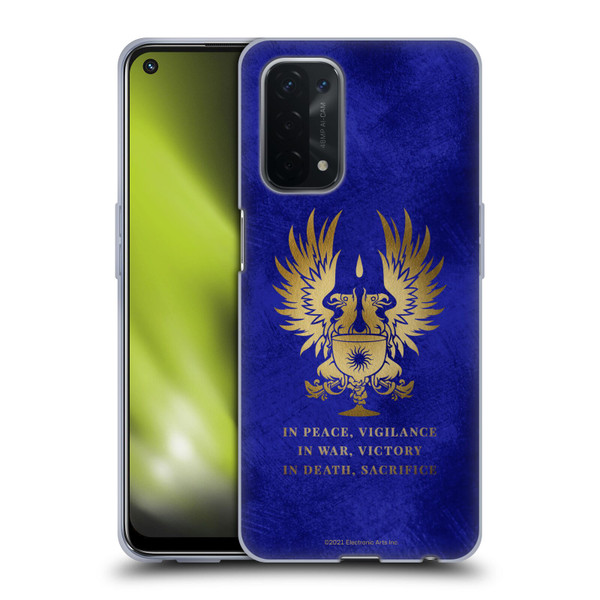 EA Bioware Dragon Age Heraldry Grey Wardens Gold Soft Gel Case for OPPO A54 5G