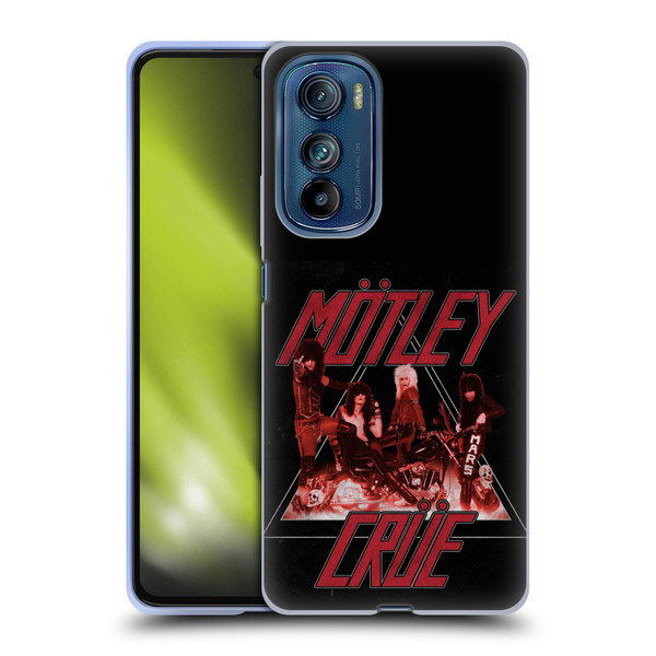 Motley Crue Key Art Too Fast Soft Gel Case for Motorola Edge 30