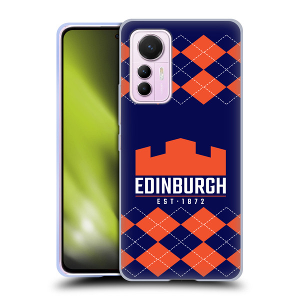 Edinburgh Rugby Logo 2 Argyle Soft Gel Case for Xiaomi 12 Lite