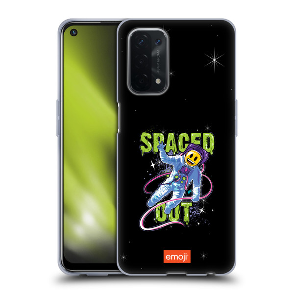 emoji® Graffiti Space Out Soft Gel Case for OPPO A54 5G