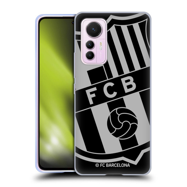 FC Barcelona Crest Oversized Soft Gel Case for Xiaomi 12 Lite