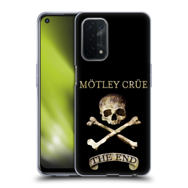 Motley Crue Logos The End Soft Gel Case for OPPO A54 5G