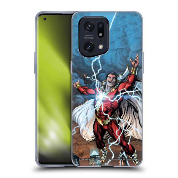 Justice League DC Comics Shazam Comic Book Art Issue #1 Variant 2019 Soft Gel Case for OPPO Find X5 Pro